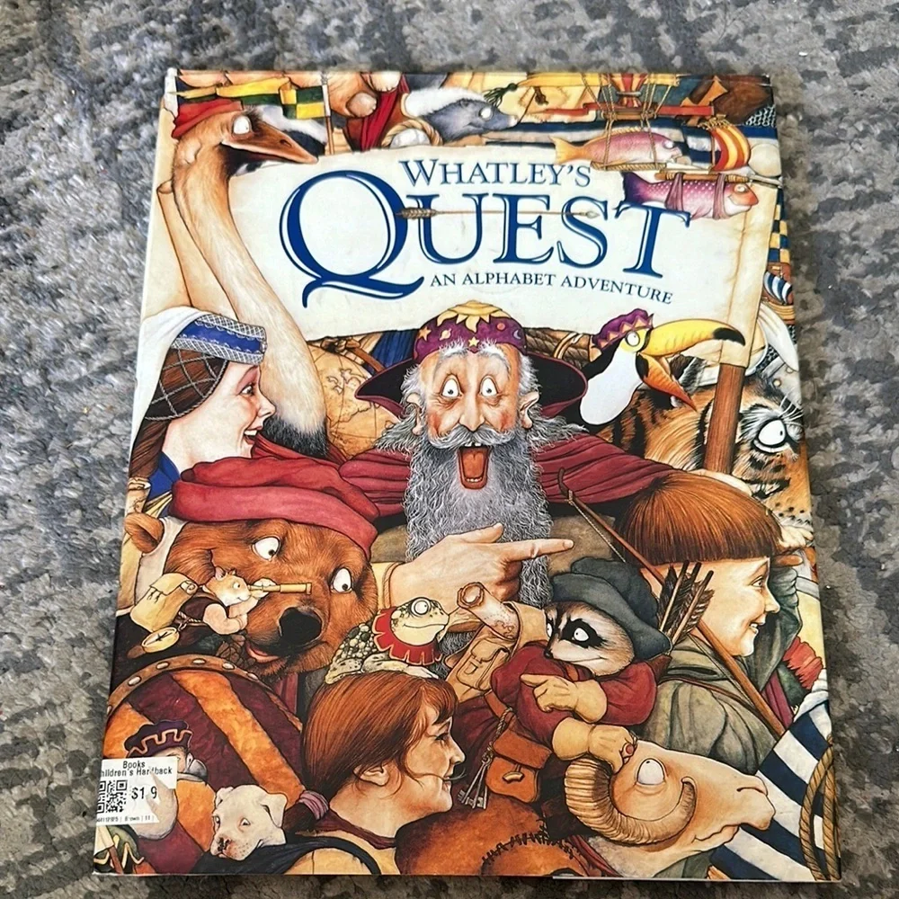 Scholastic Whatley's Quest Alphabet Adventure Book